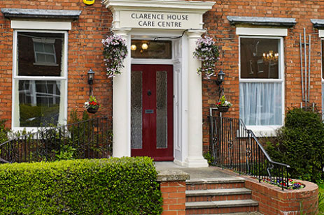 Clarence House care centre entrance